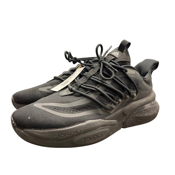 Adidas Men\'s AlphaBoost V1 Black Carbon Running Shoes Size 12 main image 6